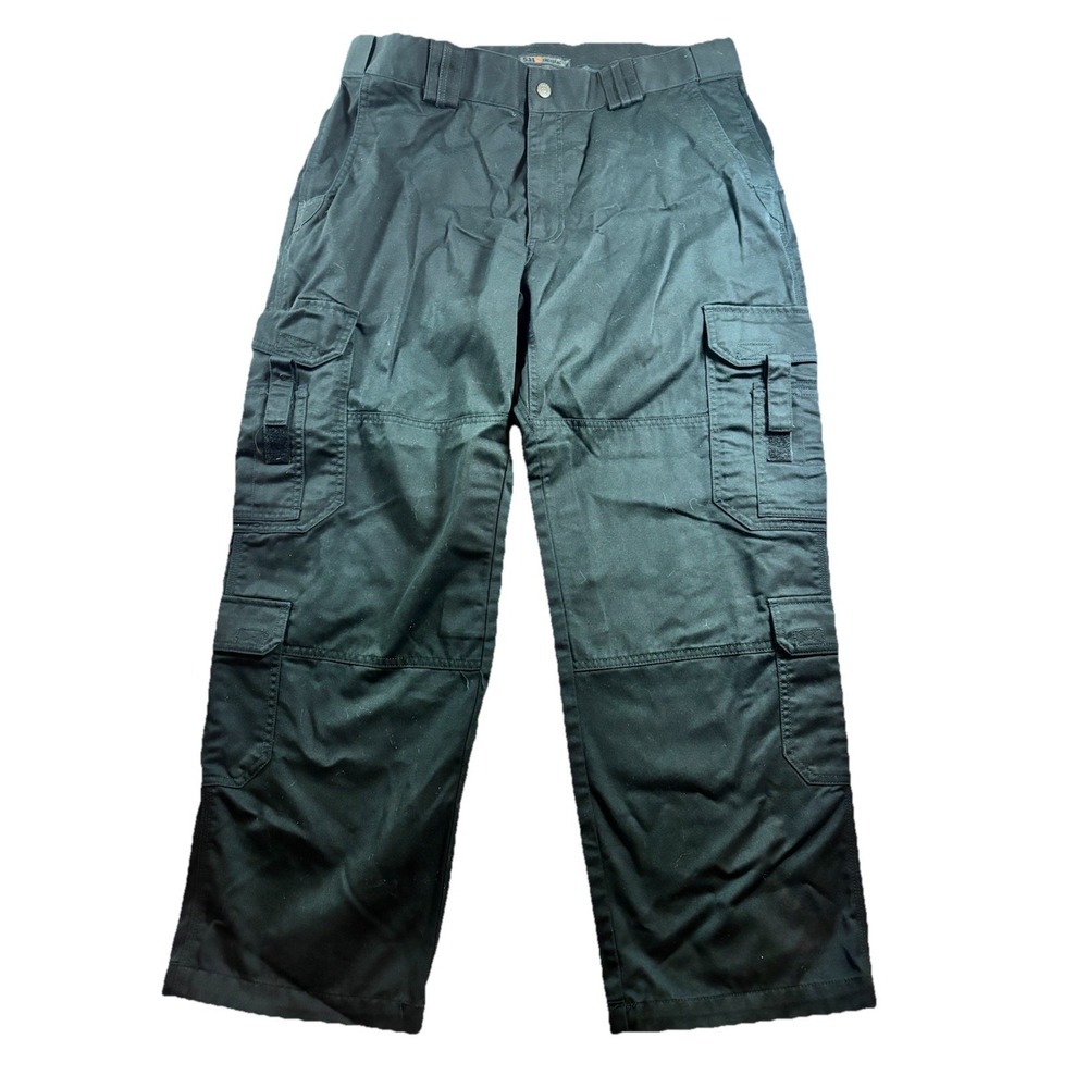 511 Tactical Pants Men 36x29 Black Ripstop Cargo Utility Military Combat